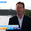 AFL boss Andrew Dillon is 