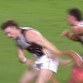 Gold Coast Suns believe that Daniel Rioli has a broken jaw after a collision with Josh Weddle.