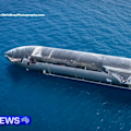 Two large ships towed in Elon Musk's SpaceX Starship rocket to Christmas Island after it landed in the Indian Ocean.