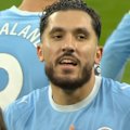 Anfield boos the third Manchester City goal scored by Rayan Cherki.