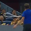 Tennis superstar Daniil Medvedev is disqualified from his China Open semi final against Novak Djokovic.