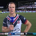 Daly Cherry-Evans describes his feelings after running out against Manly at Brookvale Oval.