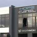 A business belonging to a former Melbourne crime figure has been destroyed in a suspicious blaze.