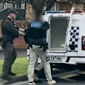 Five teenagers have been arrested, accused of using dating apps to sexually assault and rob men.