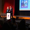 Parents of a Melbourne woman who died from methanol poisoning have visited her former school to share their story.