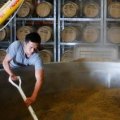 Handmade: Jonathan Liu and Dave Withers at work at Archie Rose Distilling Co.