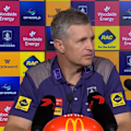 Justin Longmuir – a former Fremantle teammate of Modra – was asked about serious Tony following a serious truck crash the football great was involved in.