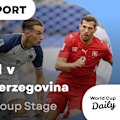 Switzerland run wild in the second half for a 4-1 World Cup win over Bosnia and Herzegovina.