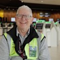 The new show starring Hugo Weaving is based on the work of a real airport chaplain, Martyn Scrimshaw, who speaks about his part in inspiring the show and meeting the star.