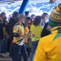 Fans are out for the World Cup opener against Turkiye.