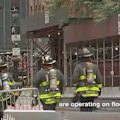 A high-rise building in the middle of New York City is at risk of collapsing after internal beams suddenly buckled.