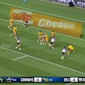 Heilum Luki runs through the Eels edge defence with ease.