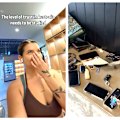 Gymgoers have expressed their shock and confusion on Aussies not using lockers in gyms, in a viral video posted online.