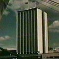 The tallest building in Sydney when completed in 1962, the AMP Building at Circular Quay was big news because of its innovation and construction, which was recorded in a lengthy documentary. SOURCE: ANU