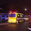 An NDIS carer has bravely risked his life to save two clients in wheelchairs from a burning home in Adelaide's northern suburbs.