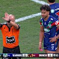 Brad Fittler is left ropable after Alofi Khan-Pereira is sin binned for a high tackle.