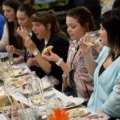 Drink and dine: Guests at a Brisbane Times Good Food Month event in 2014.