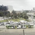 A woman is in hospital after being stabbed on a Melbourne tram.