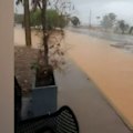 Summer storms and torrential rain are lashing South Australia's outback.