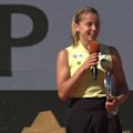 Maya Chwalińska cheekily puts the blame on Mirra Andreeva for a straight sets loss.