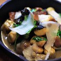 Gnocchi with wild mushrooms and pumpkin at Hell of the North.