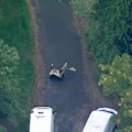 Five men in Britain have been arrested over plotting an alleged terrorist attack on an air base used by the US Air Force.