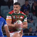 Star Rabbitohs recruit David Fifita tears up talking about Wayne Bennett and his late dad ahead of the finals series.