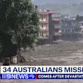 At least 160 people have been killed, and almost 1500 are reported missing, after a massive wave of floodwaters wiped out villages on the Nepal-Tibet border.