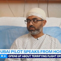 The hero pilot who foiled a hijacking attempt in the Middle East has spoken publicly for the first time.