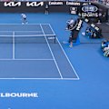 Watch the match highlights between Luciano Darderi & Jannik Sinner in Round 4 of the 2026 Australian Open.