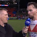 Clint Gutherson could not hide his hurt after suffering another narrow loss while representing the Dragons.
