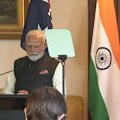 Melbourne has rolled out the red carpet for India's prime minister following his Australian arrival.
