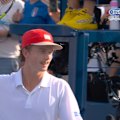 Aussie Dane Sweeny has booked his maiden grand slam third round appearance after beating Italian No.13 seed Lorenzo Musetti in four sets.