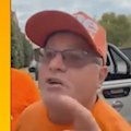 Liberal senator James Paterson has been involved in a scuffle with a One Nation volunteer at a poll booth in the electorate of Farrer ahead of this weekend's by-election.