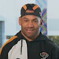 Wests Tigers star Api Koroisau responds to the news his team will be one of four heading to Las Vegas to start the 2027 season.
