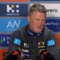 Rory Sloane is not happy with Damien Hardwick's attack on umpires.