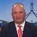 One Nation Leader Pauline Hanson has defended Barnaby Joyce for his blunder during a live interview.