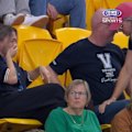 Sam Williamson's family reacts to his 100m breakstroke final swim.