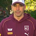 Queensland coach Billy Slater speaks to Nine's Today after naming his team for the State of Origin decider.