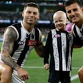 After Nick Daicos paid special tribute to his 'best friend' Logan on the Brownlow, Logan and his dad Shane spoke to Today about their bond.