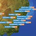 National weather forecast for Tuesday 10 March.