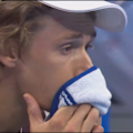 Aussie tennis star Alex de Minaur retires from the China Open final to hand the title to Novak Djokovic.