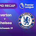  Watch the goals and big moments from Chelsea's visit to Hill Dickinson Stadium to face Everton in Premier League Matchweek 31 action.