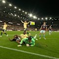 Bukayo Saka gets the breakthrough for Arsenal as the champions hit their stride against Aston Villa.