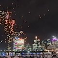 Drones fell from the sky when a technical fault hit the opening of Sydney's Vivid Festival.