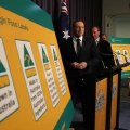 Prime Minister Tony Abbott announces new country of origin food labels.