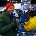 Australia's Valentino Guseli speaks to Nine's James Bracey after blitzing halfpipe qualifying.