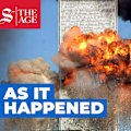 The extraordinary footage captured by news networks, eyewitnesses and people on the scene. Video by Tom Compagnoni.