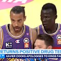 Sydney Kings star Xavier Cooks issues an apology to fans after being hit with a one-month ban for a positive drug test.