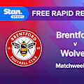  Watch the goals and big moments from Wolves's visit to Gtech Community Stadium to face Brentford in Premier League Matchweek 30 action.